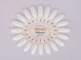 Wzornik czysty mleczny z etykietą - Shine