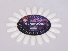 Wzornik czysty mleczny z etykietą - Glamour