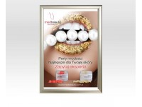 NOWOŚĆ! Plakat A2 medbeauty + rama owz aluminiowa