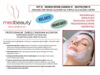 Folder A5 medbeauty maski algowe na ciepło - 100 szt.